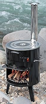 キャプテンスタッグ KAMADO (釜戸) 煙突ストーブ UG-0011 KAMADO(かまど) 煙突ストーブ - アウトドア・キャンプ用品